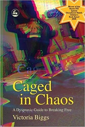Book cover for Caged in Chaos by Victoria Biggs