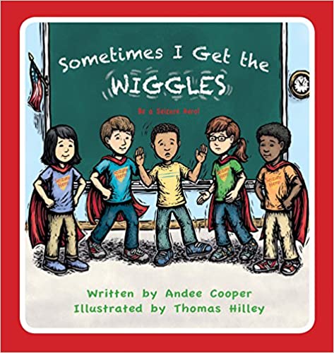 Book cover for Sometimes I get the Wiggles by Andee Cooper & Thomas Hilley