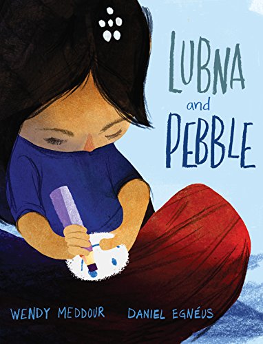 Book cover for Lubna and Pebble for Wendy Meddour