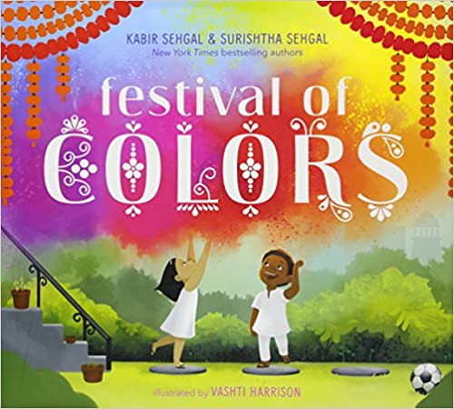 Book covers for Festival of Colors by Surishtha Sehgal and Kabir Sehgal
