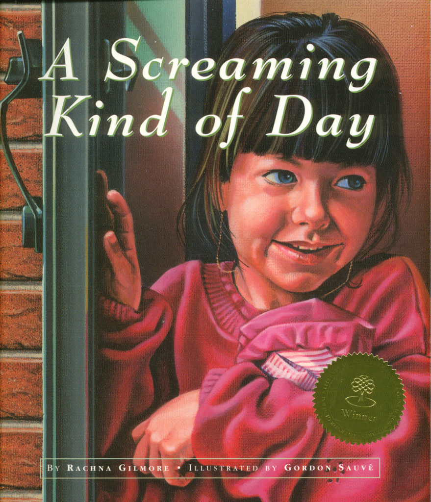 Book cover for A Screaming Kind of Day by Rachna Gilmore