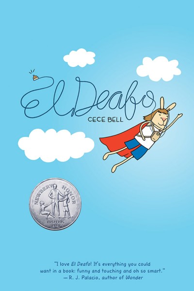 Book cover for El Deafo by Cece Bell