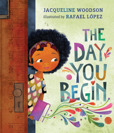 Book cover for The Day you Begin by Jacqueline Woodson