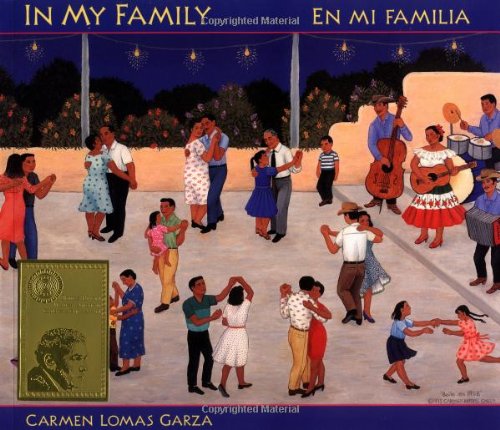 Book cover for In My Family/En mi familia by Carmen Lomas Garza