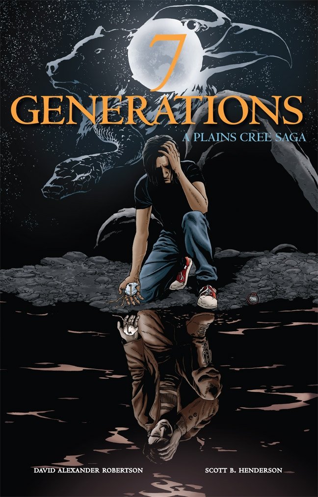 Book cover for 7 Generations by David A Robertson