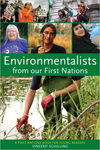 Book cover for Environmentalists from our First Nations by Vincent Schillings