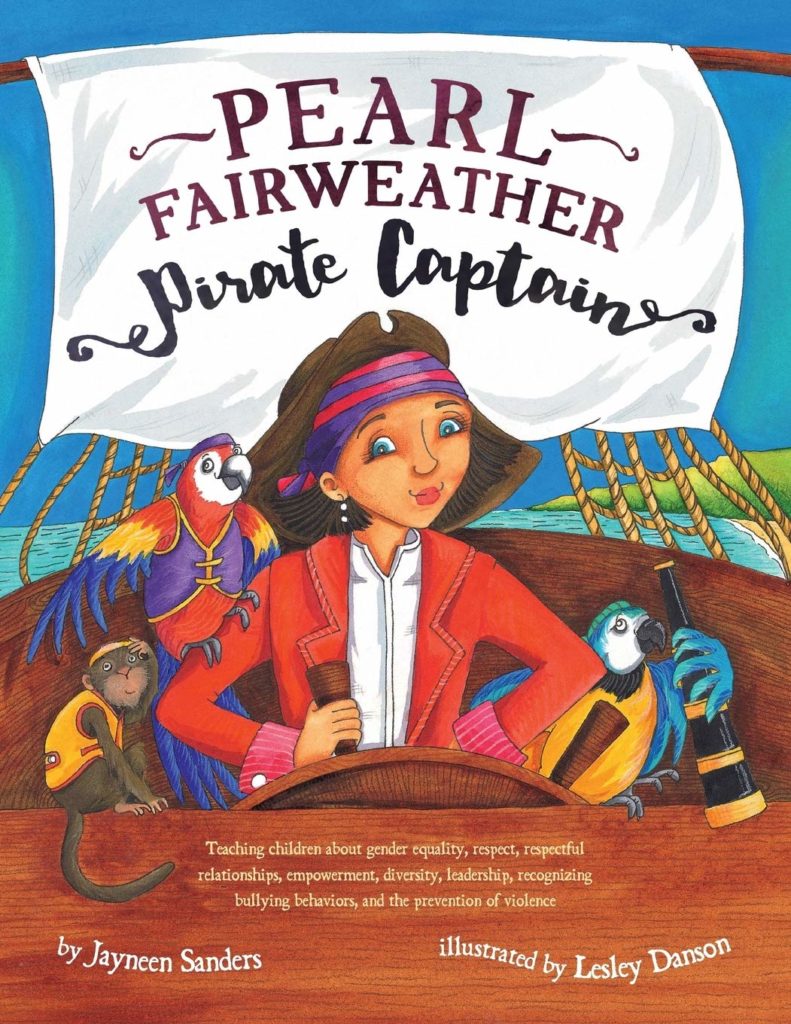Book cover for Pear Fairweather, Pirate Captain by Jayneen Sanders