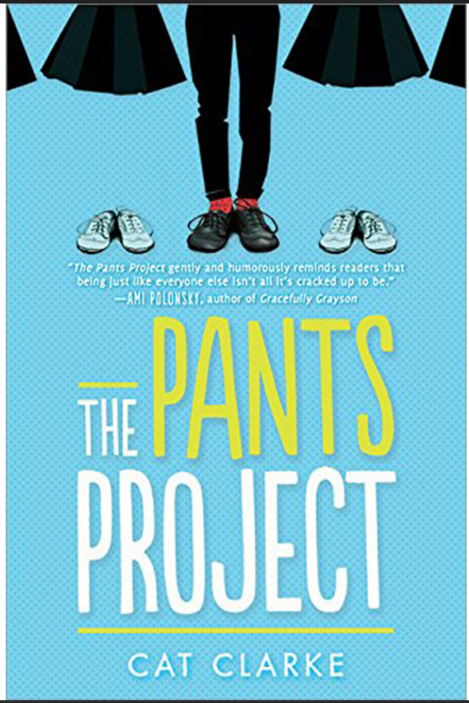 Book cover for The Pants Project by Cat Clarke