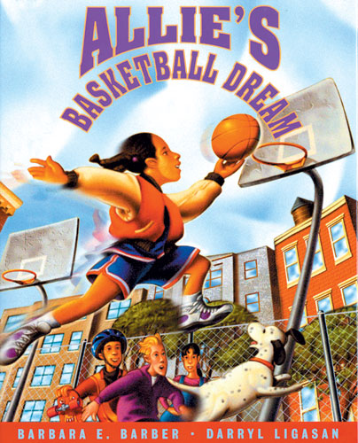 Book cover for Allie's Basketball Dream by Barbara E. Barber