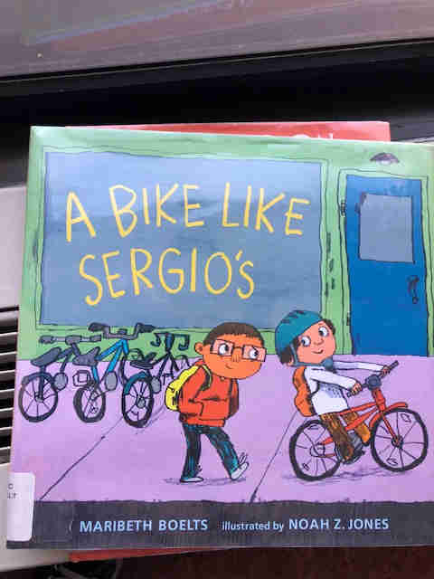 Book cover for A Bike like Sergio's