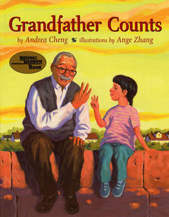 Book cover for Grandfather Coutns by Andrea Cheng
