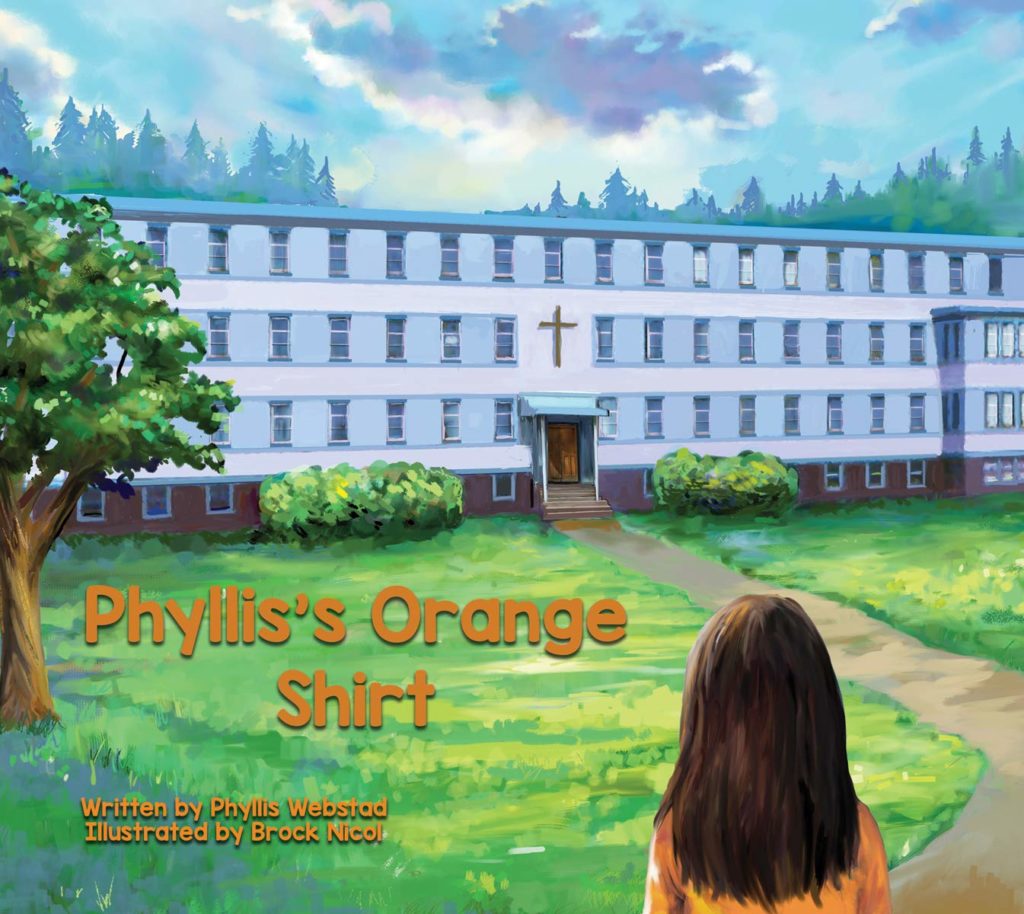 Book cover for Phyllis's Orange Shirt by Phyllis Webstad