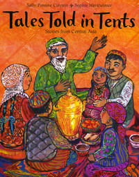 Book cover for Tales Told in Tents by Sally Pomme Clayton