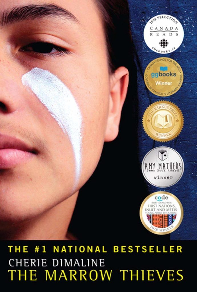 Book cover for The Marrow Thieves by Cherie Dimaline