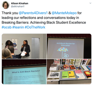 Thank you @Parents4Divers1 & @ManteMolepo for leading our reflections and conversations today in Breaking Barriers: Achieving Black Student Excellence #ocsb #leanin #DoTheWork